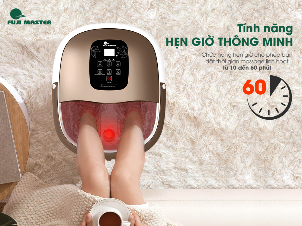 Bồn Ngâm Chân Massage Cao Cấp FJM-2522