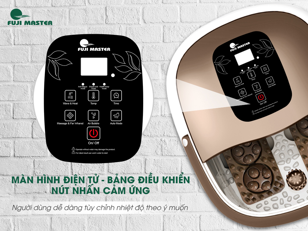 Bồn Ngâm Chân Massage Cao Cấp FJM-2522