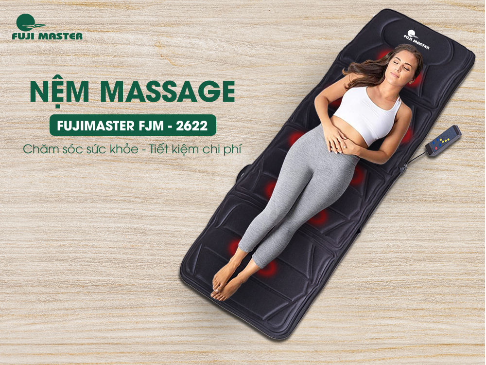 Nệm Massage Toàn Thân Cao Cấp Fuji Master FJM-2622