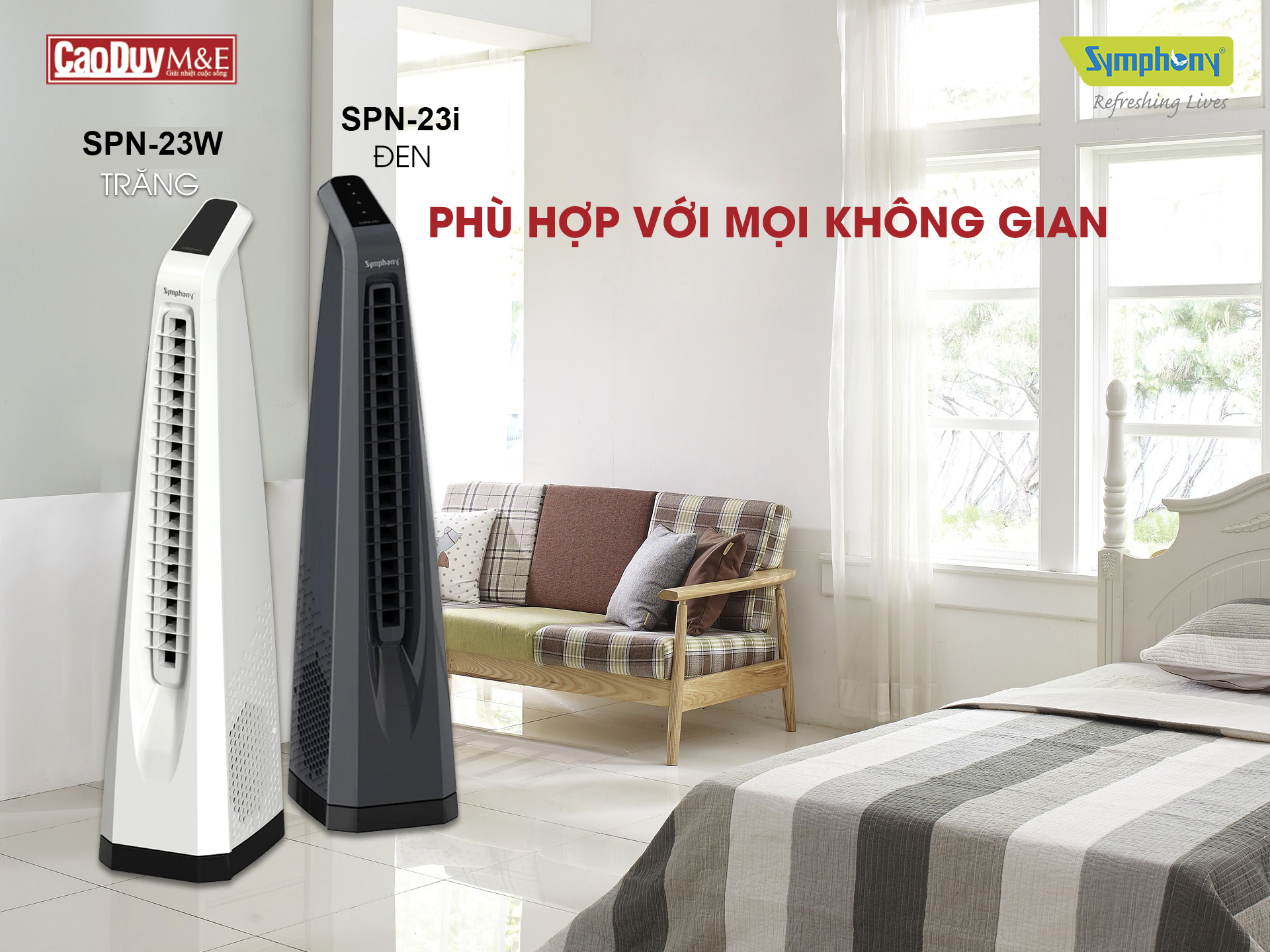 Quạt tháp cao cấp SYMPHONY SPN-23i