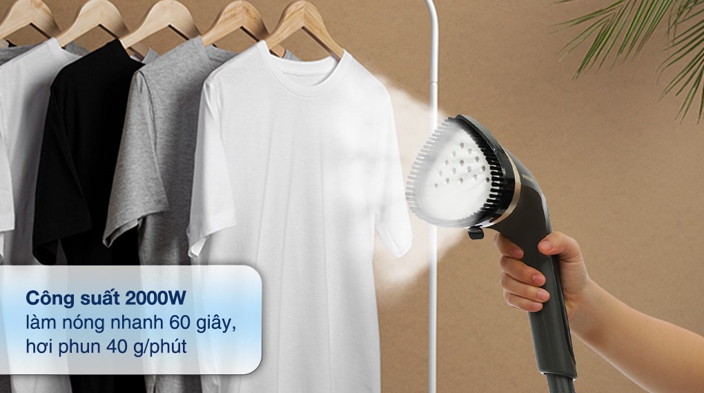 Bàn ủi hơi nước cầm tay loại đứng Philips STE3170/80