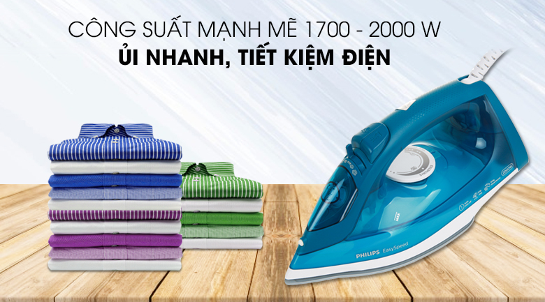 Bàn ủi hơi nước Philips GC3920