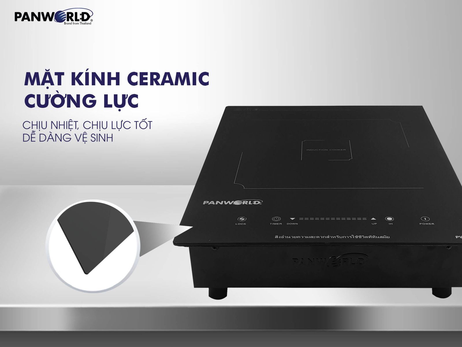 Bếp Điện Từ Panworld PW-866