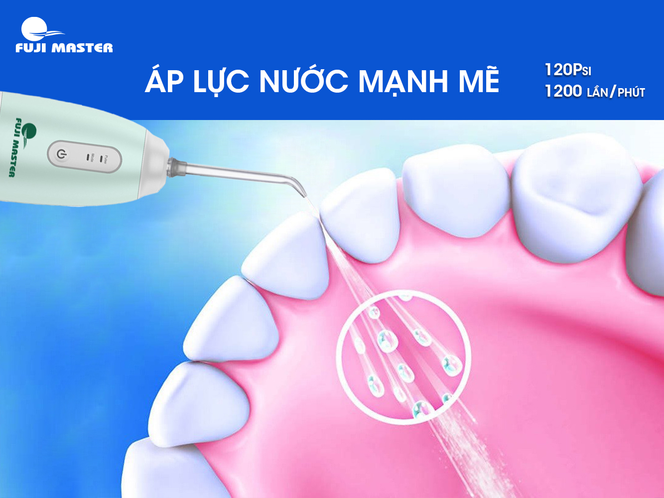 Tăm Nước Vệ Sinh Răng Miệng Fuji Master FJM-2922