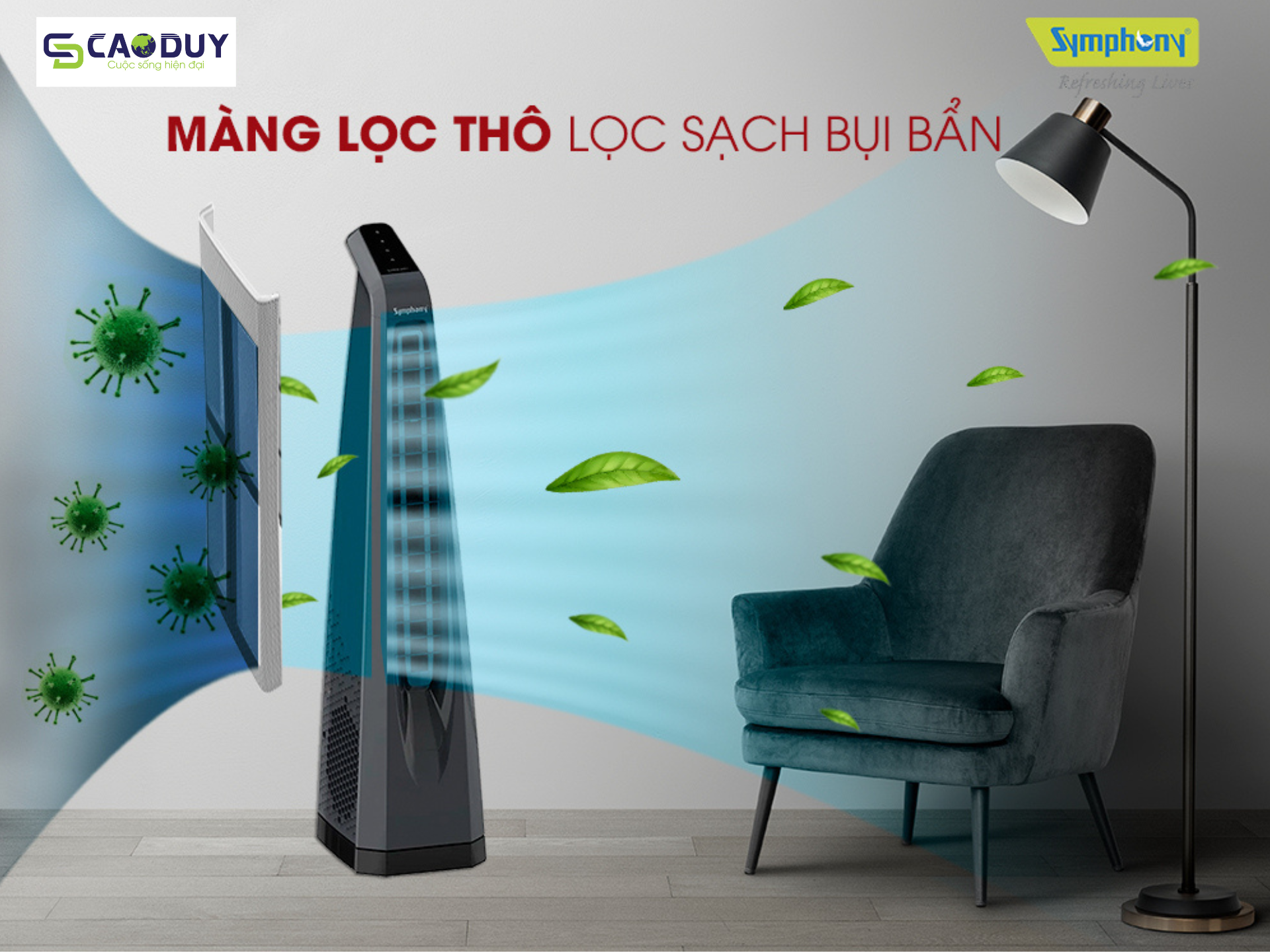 Quạt tháp cao cấp SYMPHONY Surround i