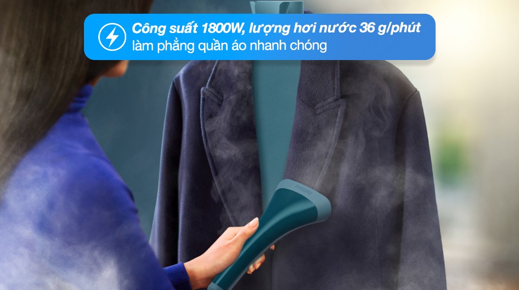 Bàn ủi hơi nước cầm tay loại đứng Philips STE1040/20