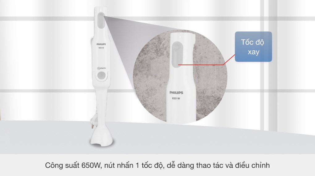 Máy xay sinh tố cầm tay Philips HR2531/00