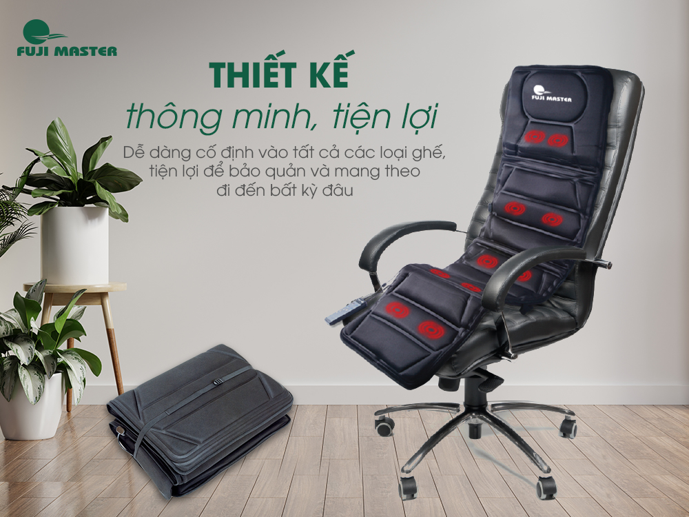 Nệm Massage Toàn Thân Cao Cấp Fuji Master FJM-2622