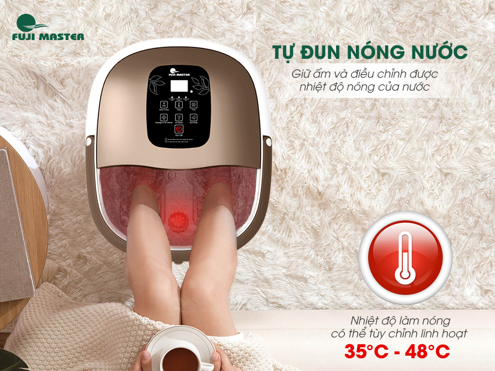 Bồn Ngâm Chân Massage Cao Cấp FJM-2522