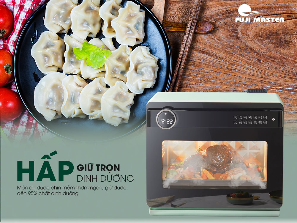 Lò Chiên Không Dầu Hơi Nước Fuji Master FJM-2422