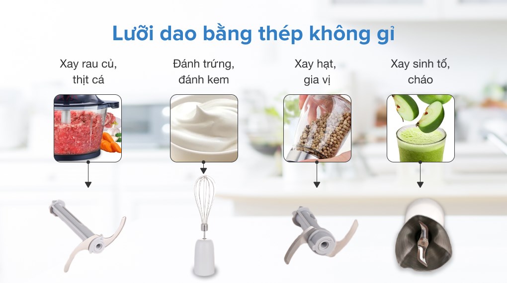 Máy xay sinh tố cầm tay Philips HR2537/00