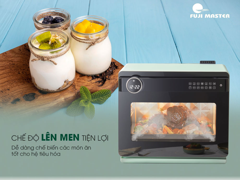 Lò Chiên Không Dầu Hơi Nước Fuji Master FJM-2422