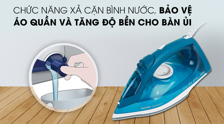 Bàn ủi hơi nước Philips GC3920