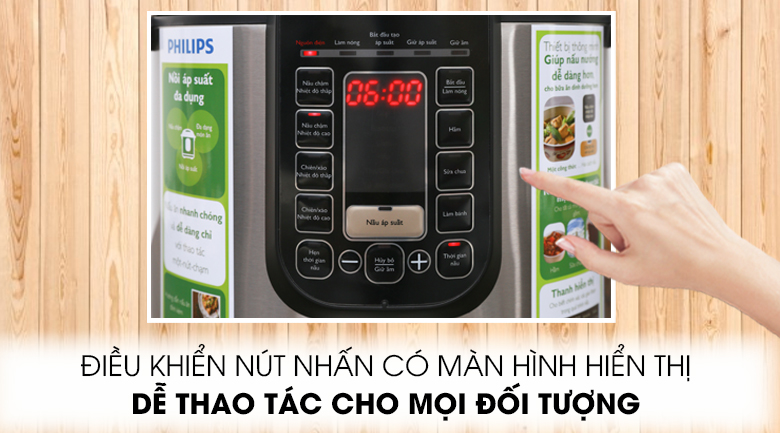 Nồi áp suất điện Philips HD2137/65