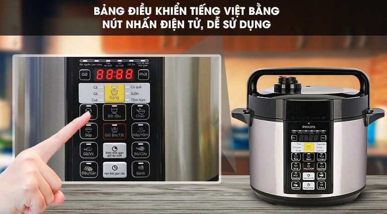 Nồi áp suất điện Philips HD2136/66