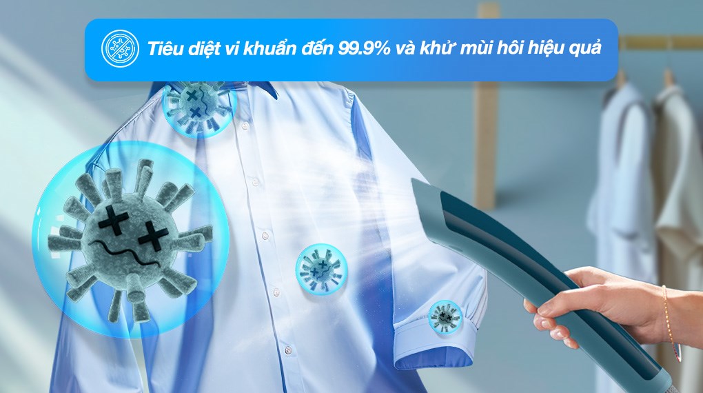 Bàn ủi hơi nước cầm tay loại đứng Philips STE1040/20