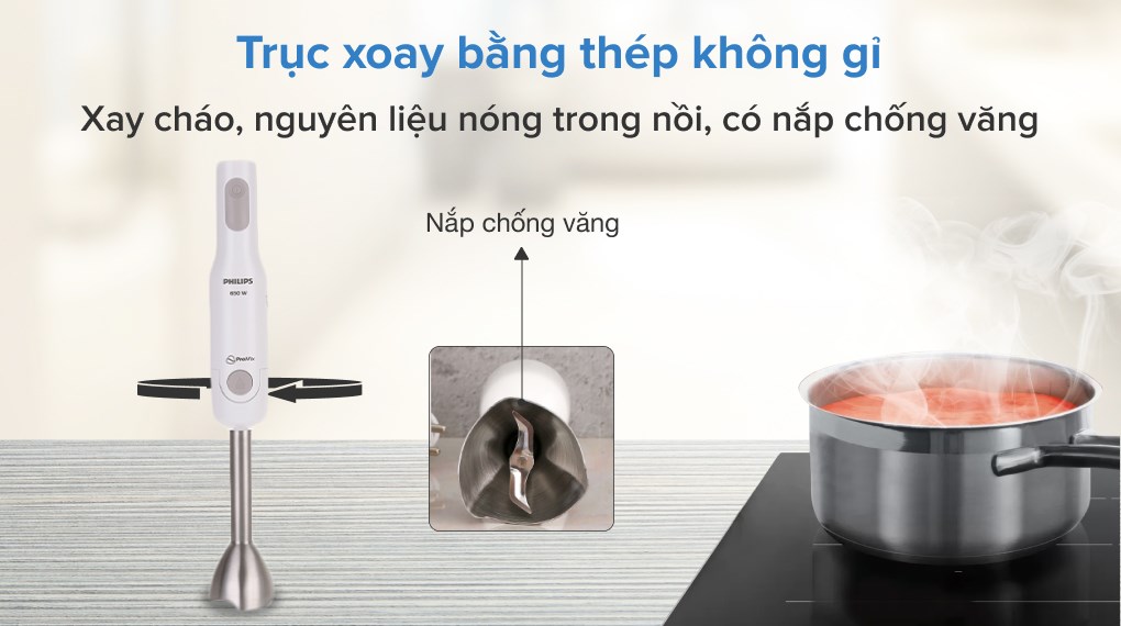 Máy xay sinh tố cầm tay Philips HR2537/00
