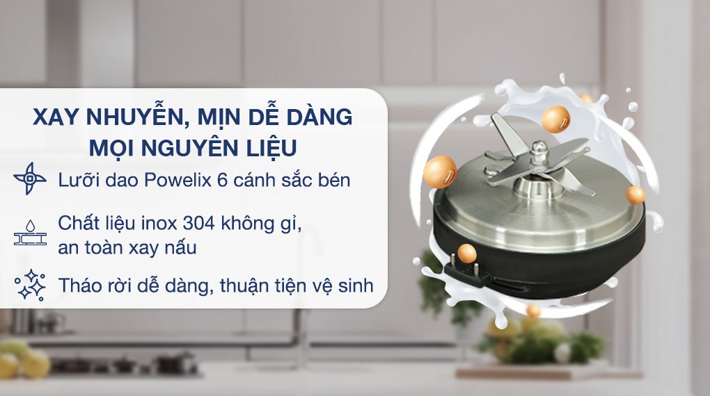Máy làm sữa hạt sinh tố Tefal BL83SD66 1400W