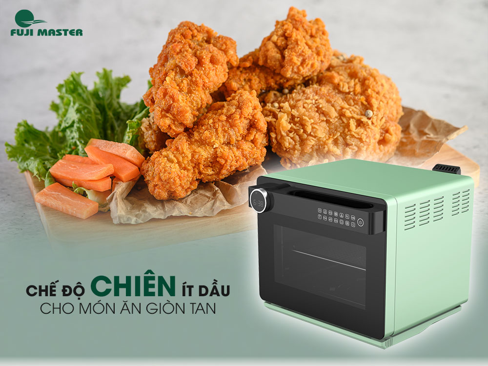 Lò Chiên Không Dầu Hơi Nước Fuji Master FJM-2422
