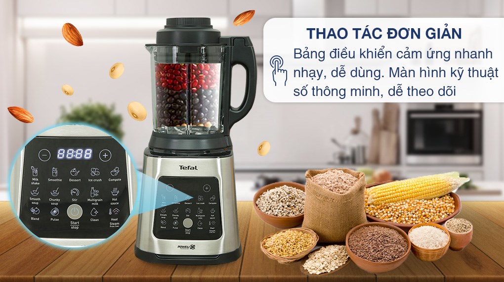 Máy làm sữa hạt sinh tố Tefal BL83SD66 1400W
