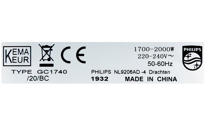 Bàn ủi hơi nước Philips GC1740