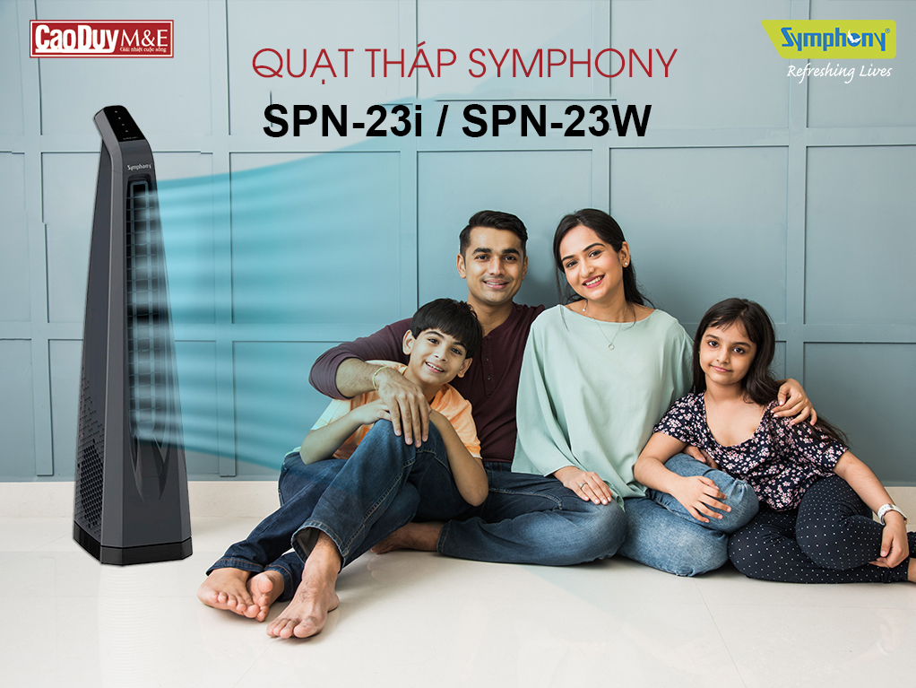 Quạt tháp cao cấp SYMPHONY SPN-23i