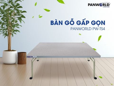 BÀN GẤP GỌN HÌNH CHỮ NHẬT PANWORLD PW-TS4