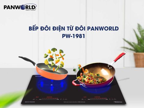 BẾP ĐÔI ĐIỆN TỪ PANWORLD PW-1981