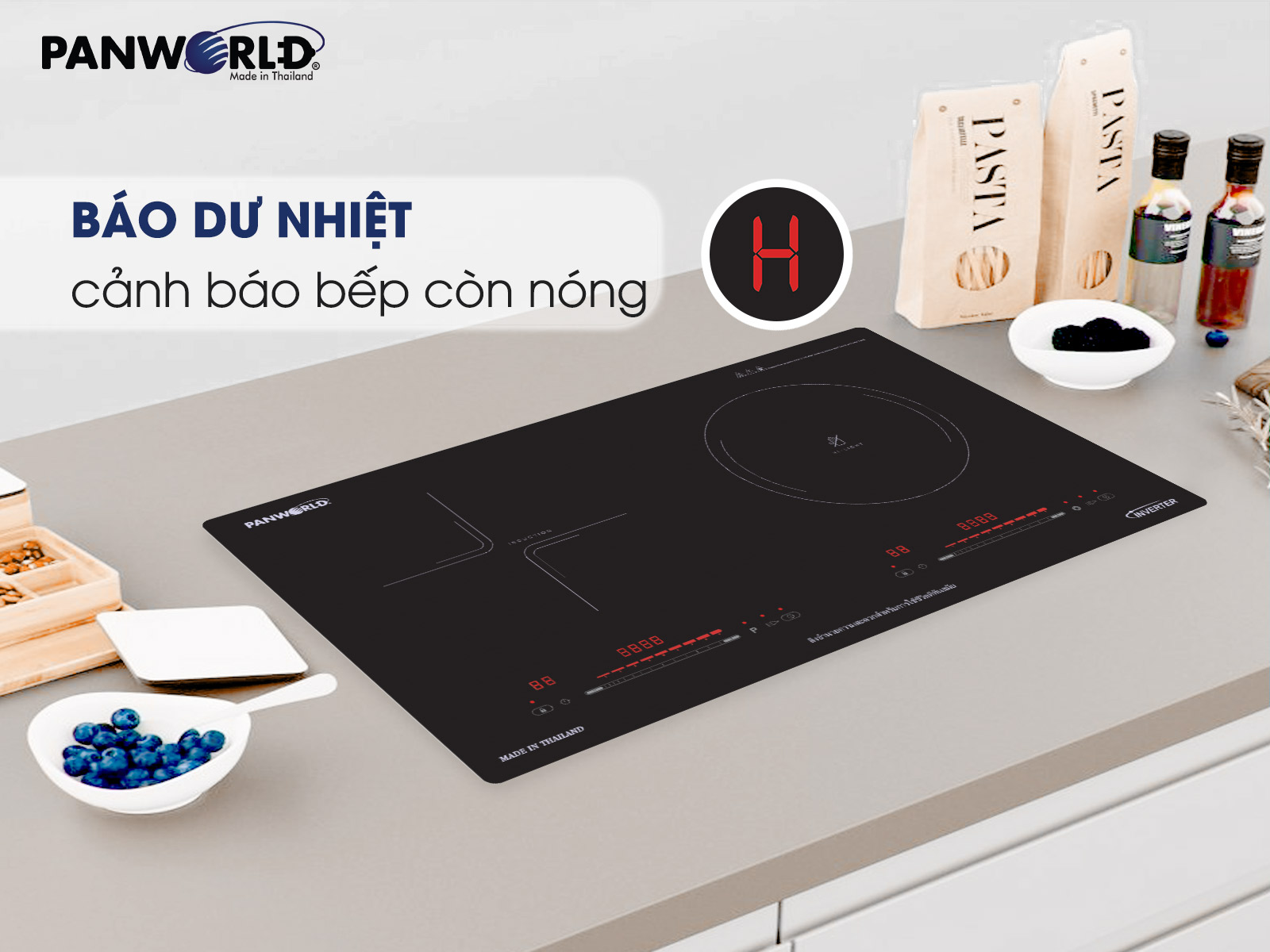 BẾP ĐÔI ĐIỆN TỪ HỒNG NGOẠI PANWORLD PW-1983
