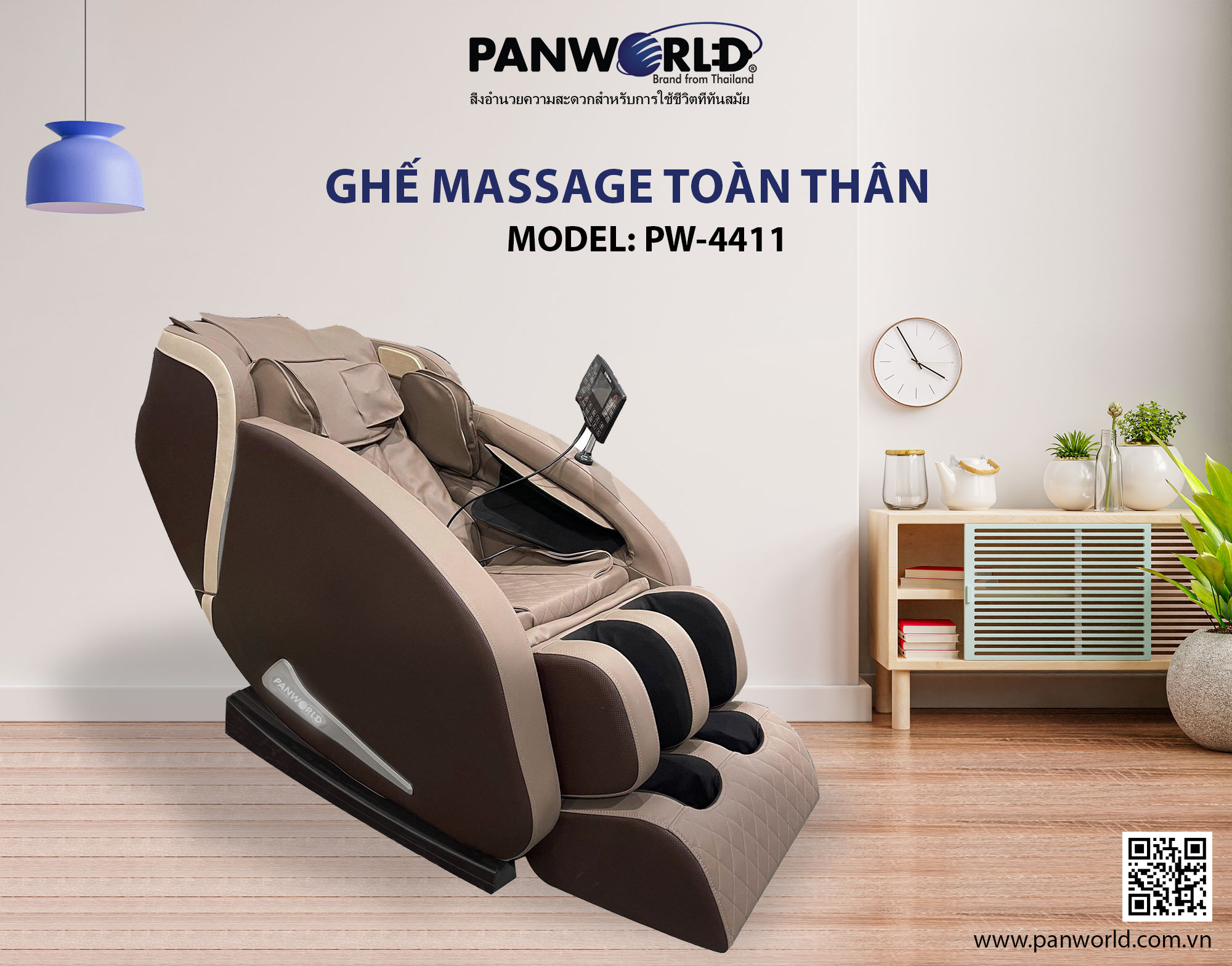 Ghế Massage Panworld PW-4411