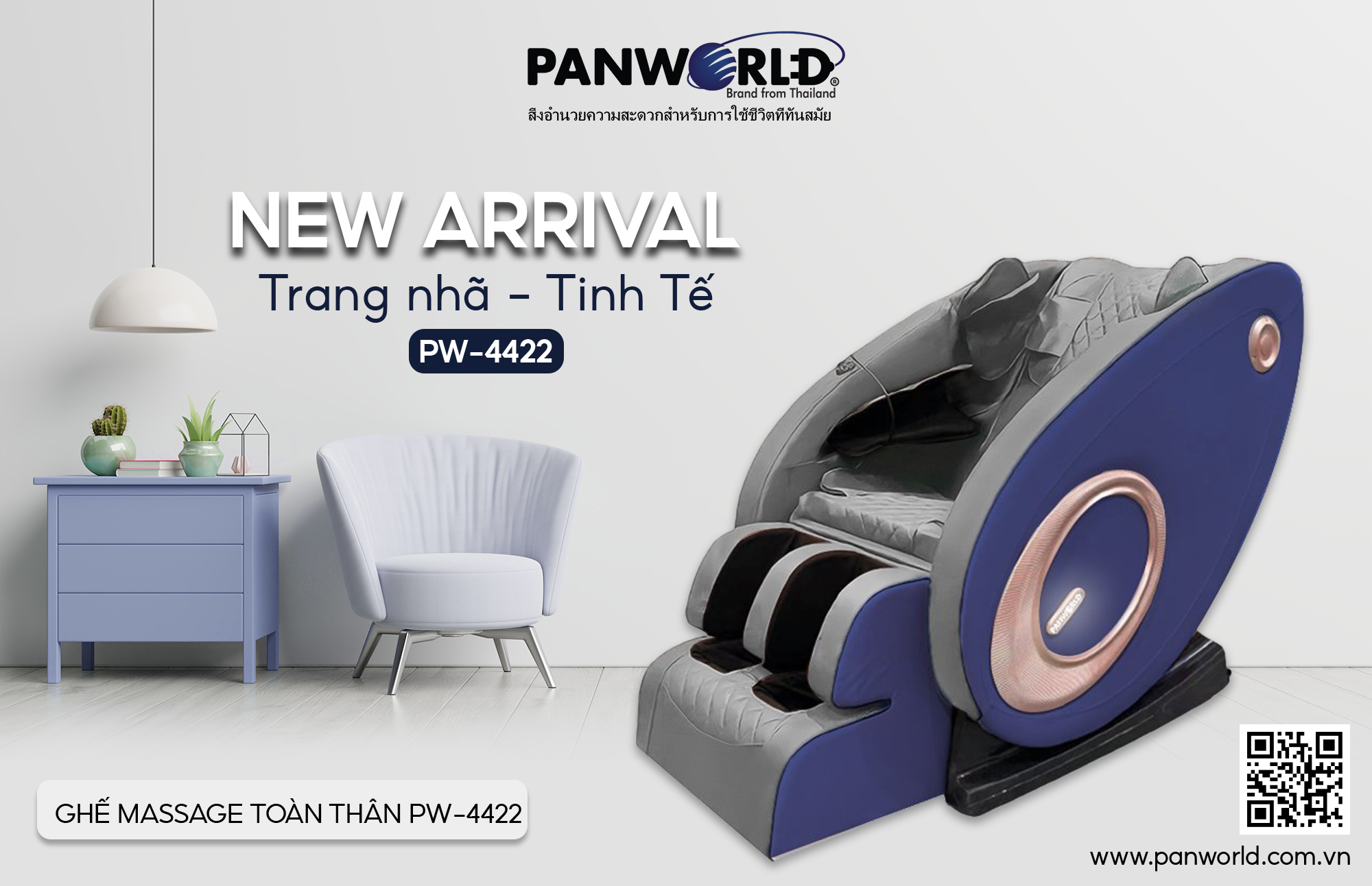 Ghế Massage Panworld PW-4422