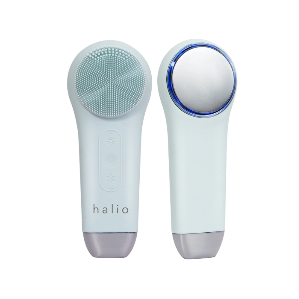 Máy rửa mặt massage tích hợp liệu pháp ánh sáng và nhiệt Halio 5 in 1 - Ice Blue