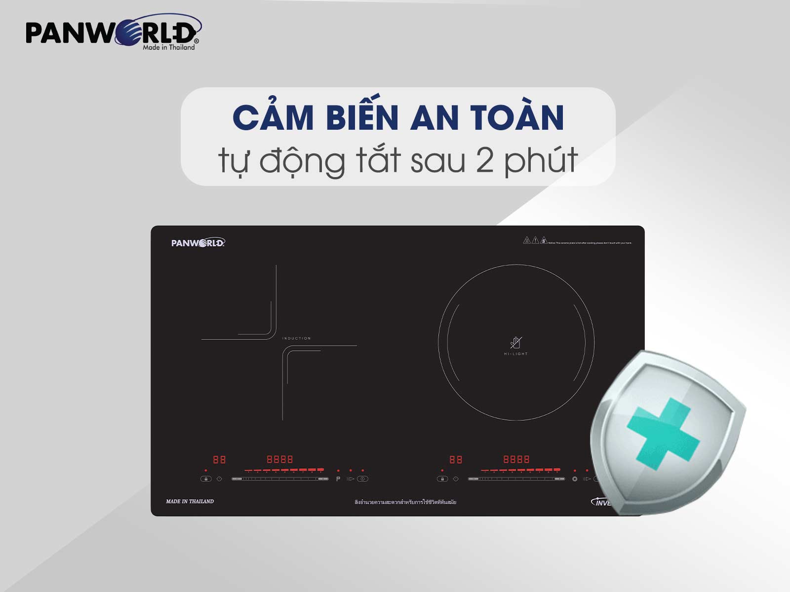 BẾP ĐÔI ĐIỆN TỪ HỒNG NGOẠI PANWORLD PW-1983