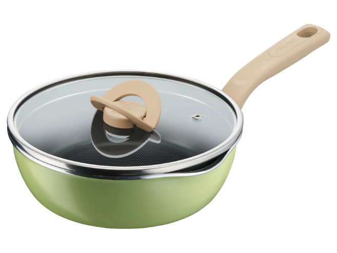 Chảo nồi có nắp Tefal đa năng 3 trong 1 G1652524 xanh bơ