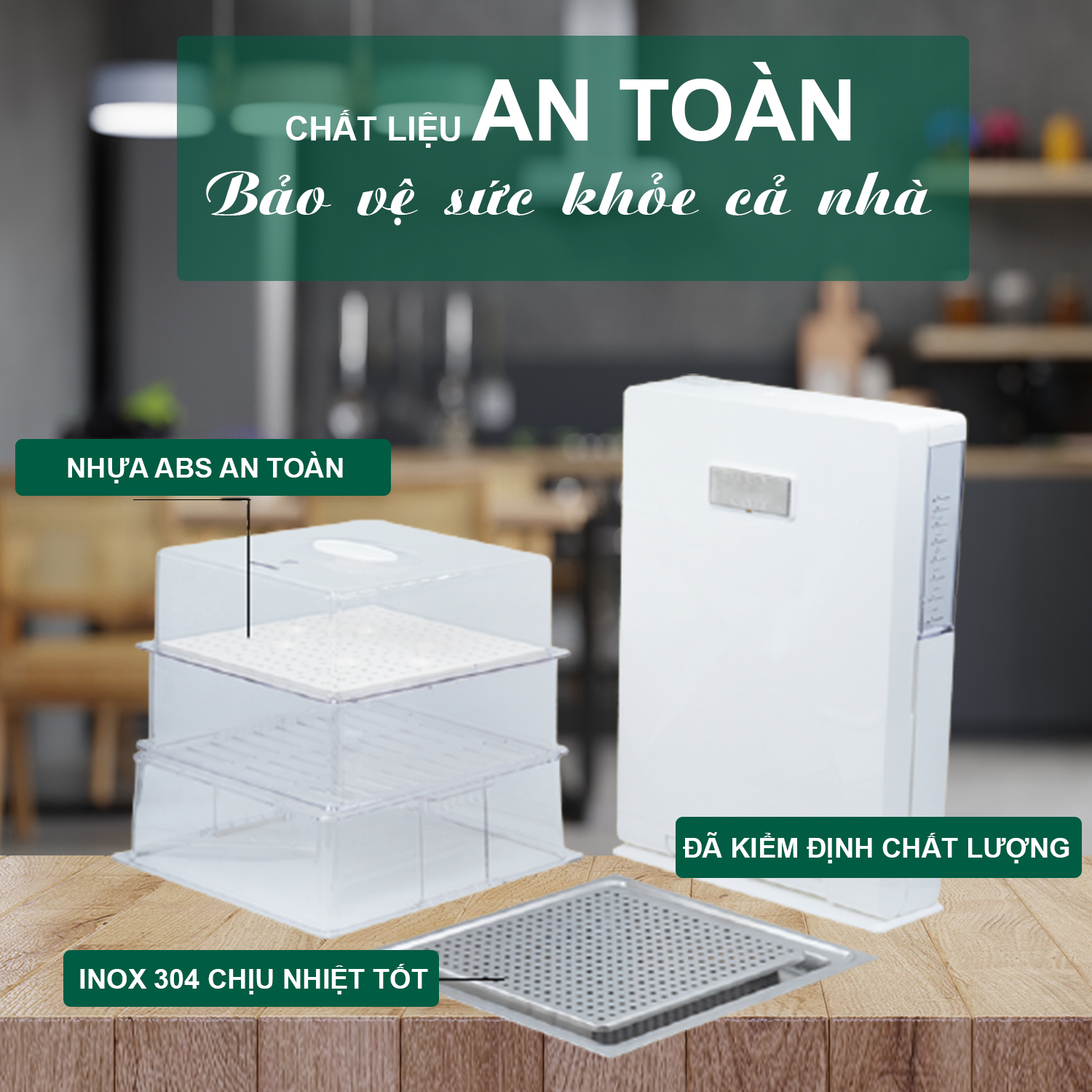 Máy hấp gấp gọn 3 tầng Fuji Master FJM-1602