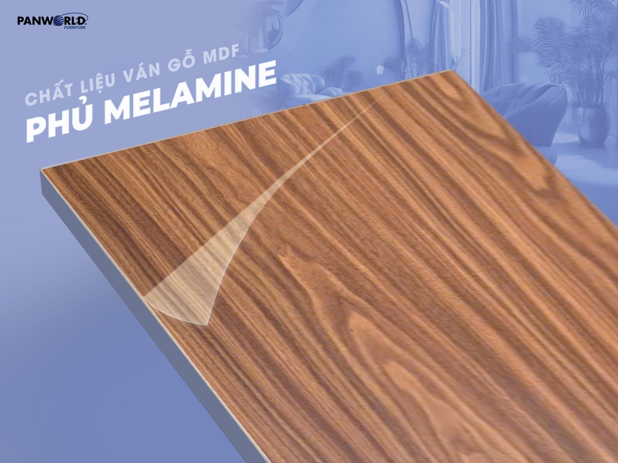 BÀN GỖ CHỮ NHẬT GẤP GỌN PANWORLD PW-64CN