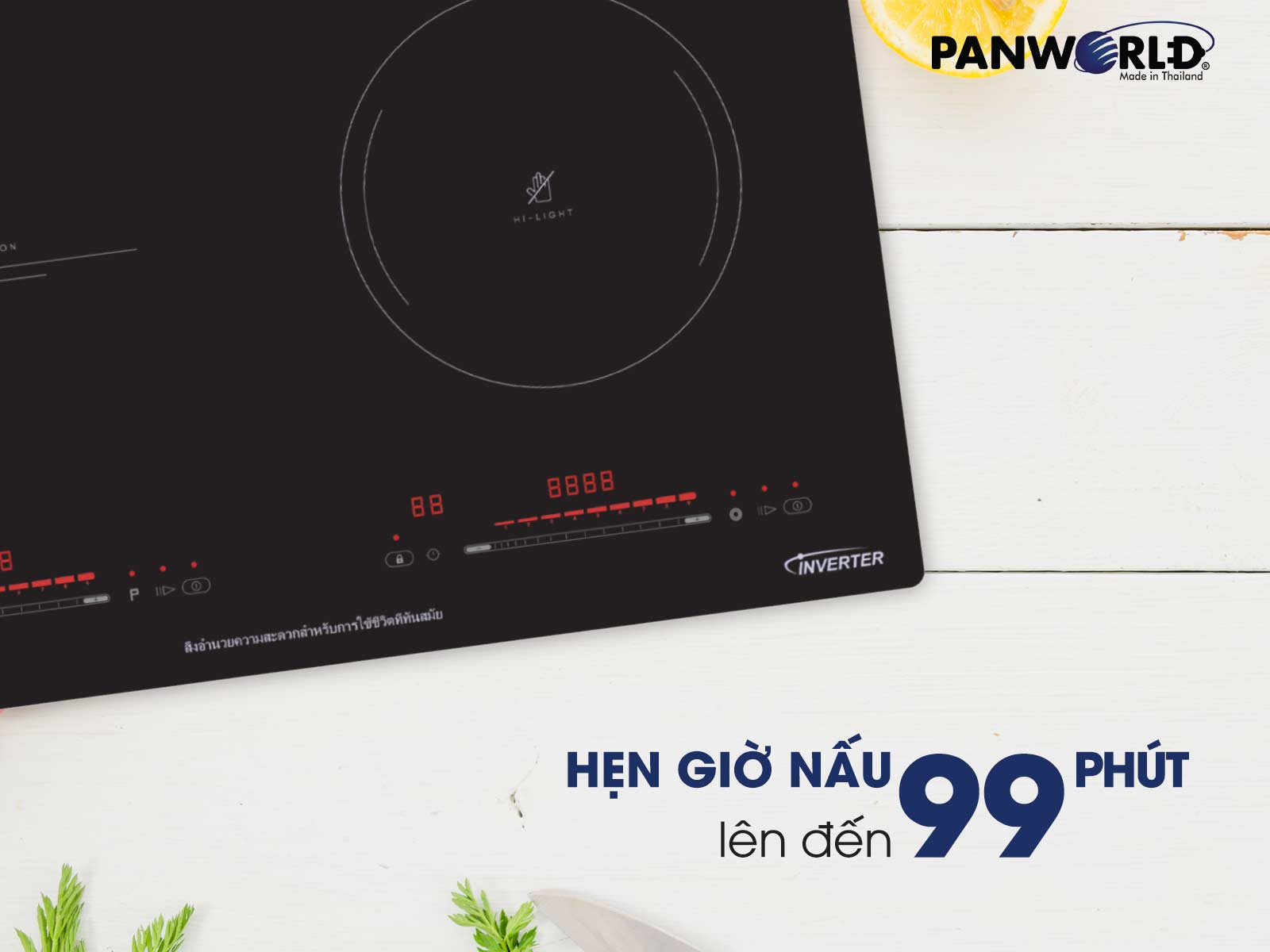 BẾP ĐÔI ĐIỆN TỪ HỒNG NGOẠI PANWORLD PW-1983