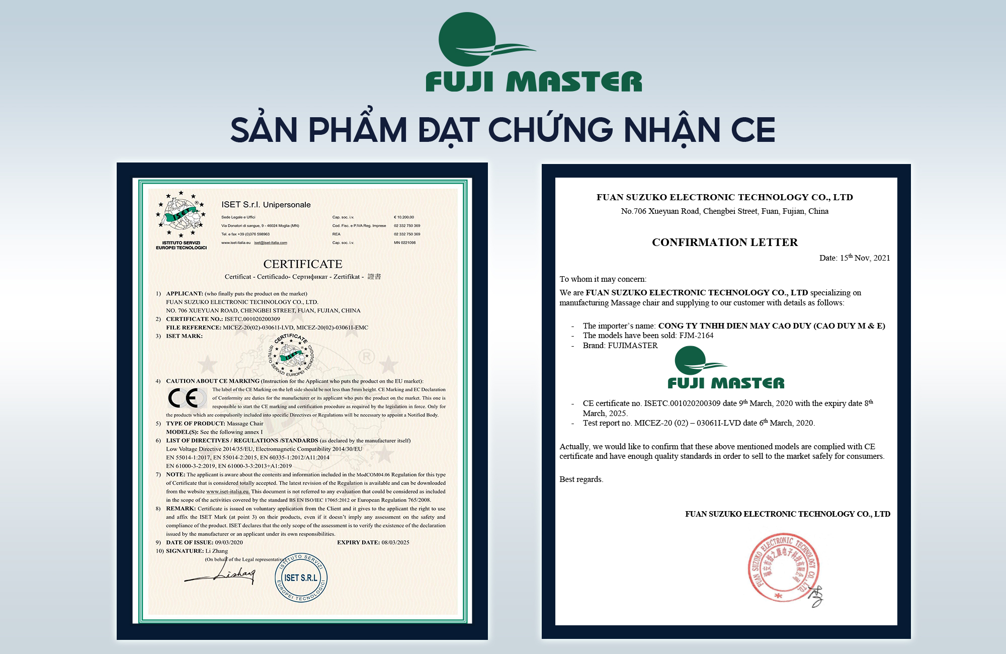 Ghế Massage toàn thân Fuji Master FJM-2164