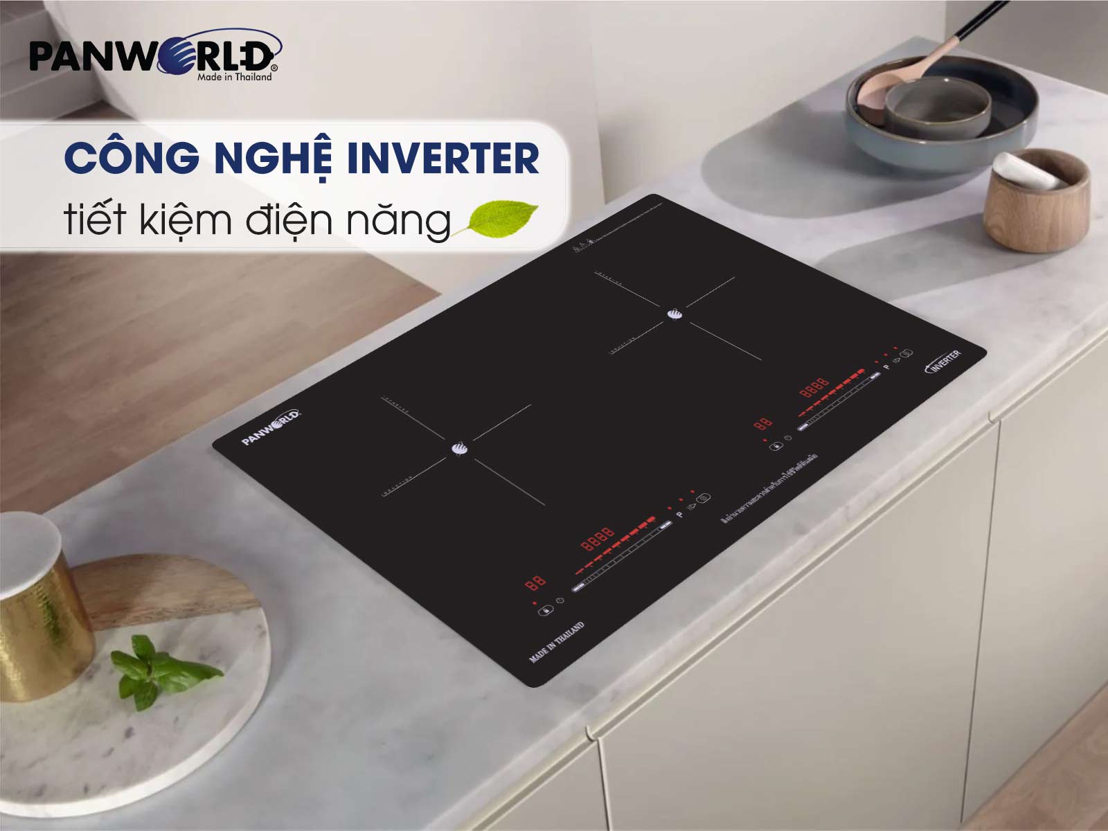 BẾP ĐÔI ĐIỆN TỪ PANWORLD PW-1981