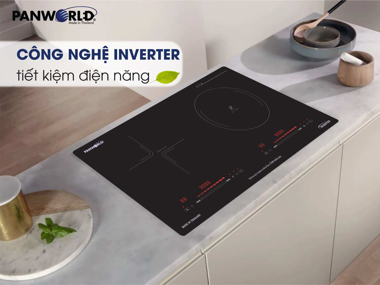 BẾP ĐÔI ĐIỆN TỪ HỒNG NGOẠI PANWORLD PW-1983