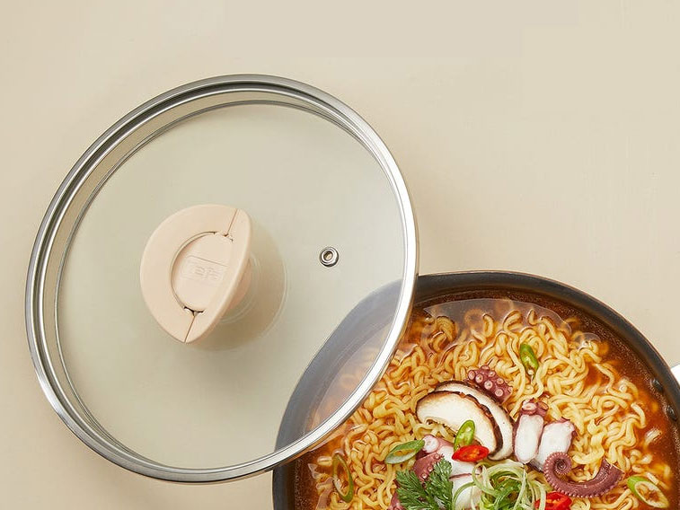 Chảo nồi có nắp Tefal đa năng 3 trong 1 G1662524 đen