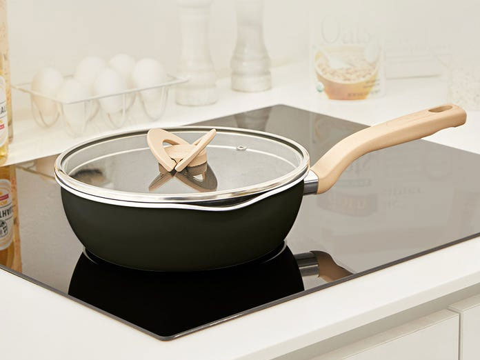 Chảo nồi có nắp Tefal đa năng 3 trong 1 G1662524 đen