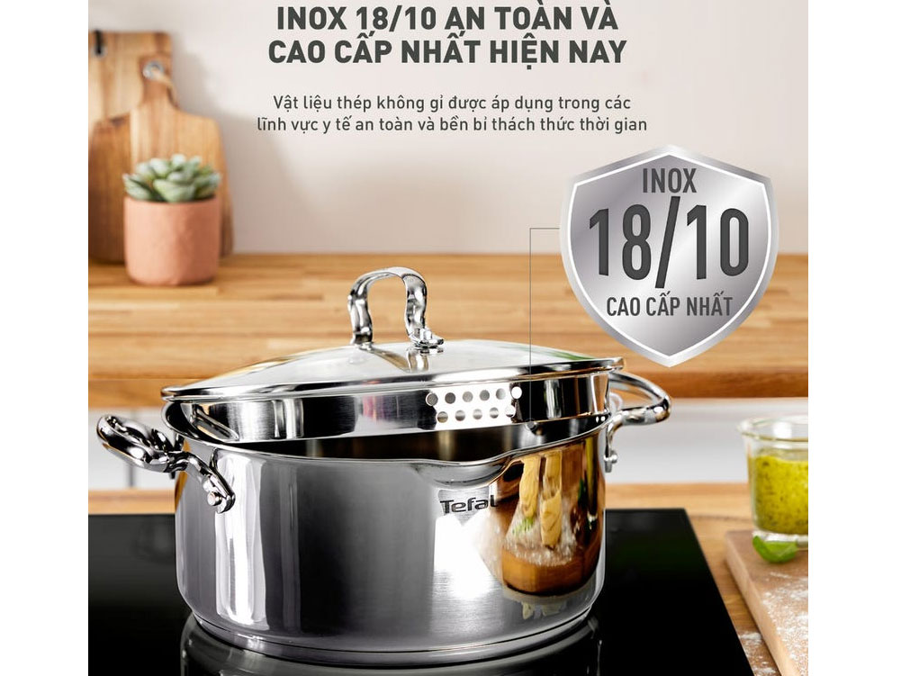 Nồi inox Tefal Duetto Plus 20cm (G7194455)
