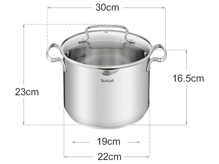 Nồi inox thân cao Tefal Duetto Plus 22cm (G7197955)