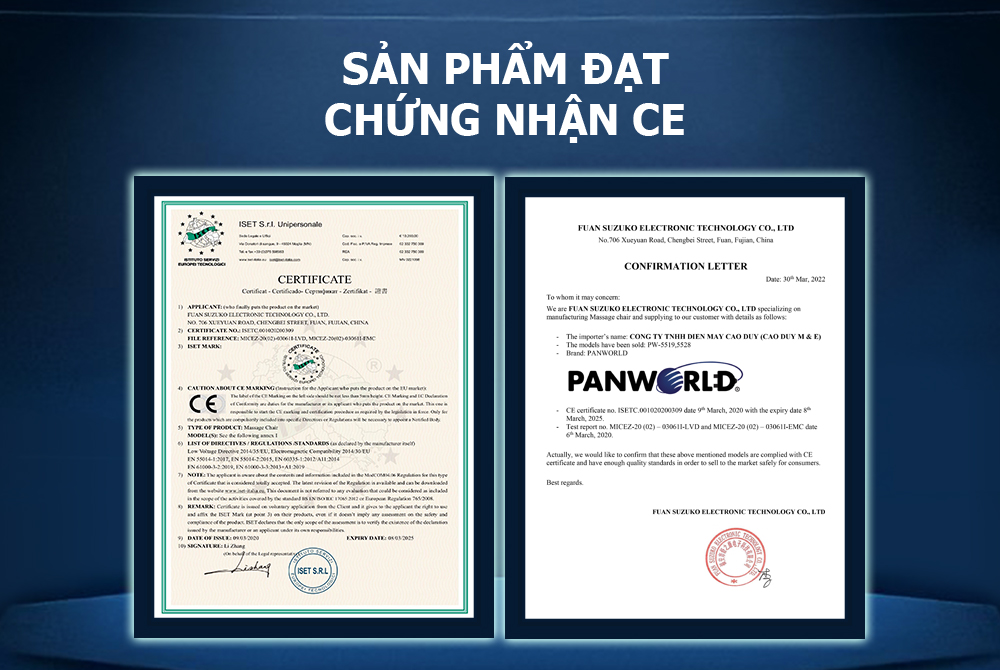 Ghế Massage Toàn Thân Panworld PW-5528