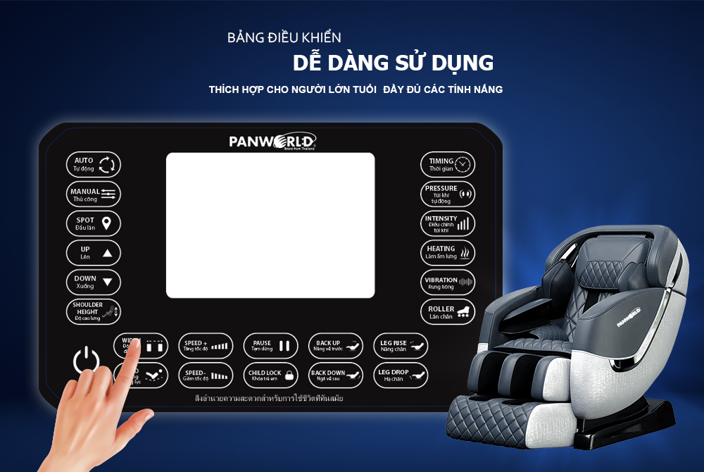 Ghế Massage Toàn Thân Panworld PW-5519