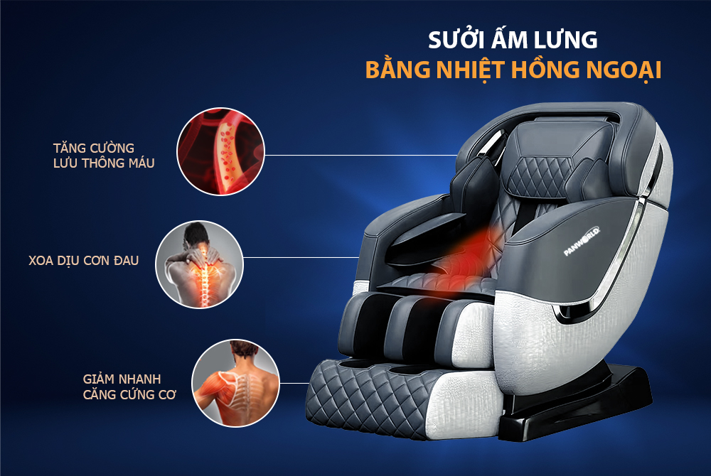 Ghế Massage Toàn Thân Panworld PW-5519