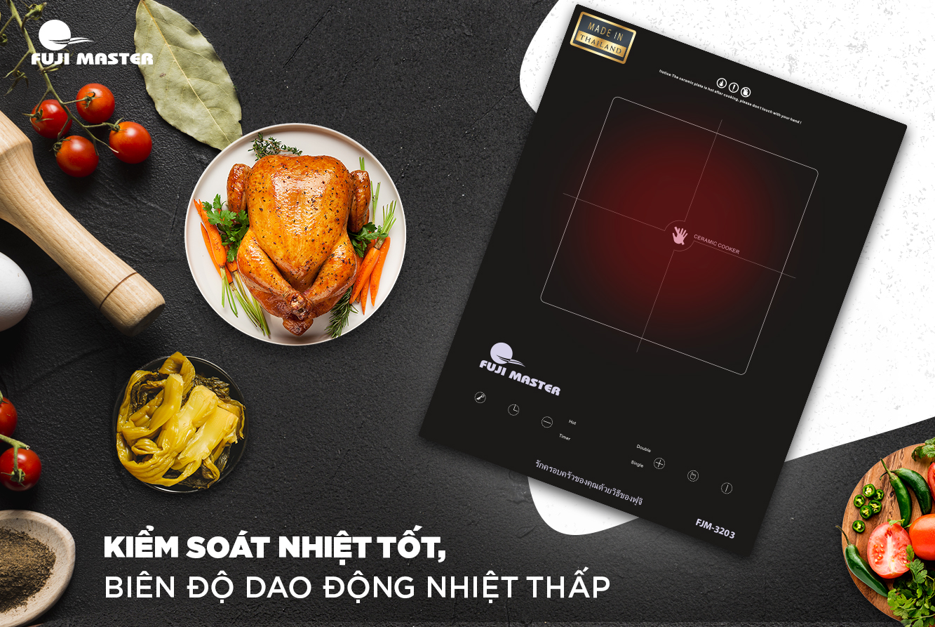 Bếp Hồng Ngoại Đơn Fuji Master FJM-3203