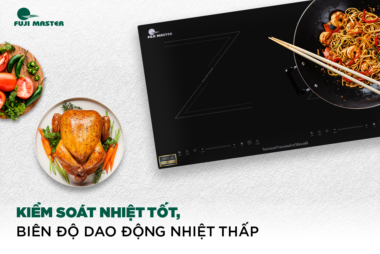 Bếp Điện Từ Đôi Fuji Master FJM-2211