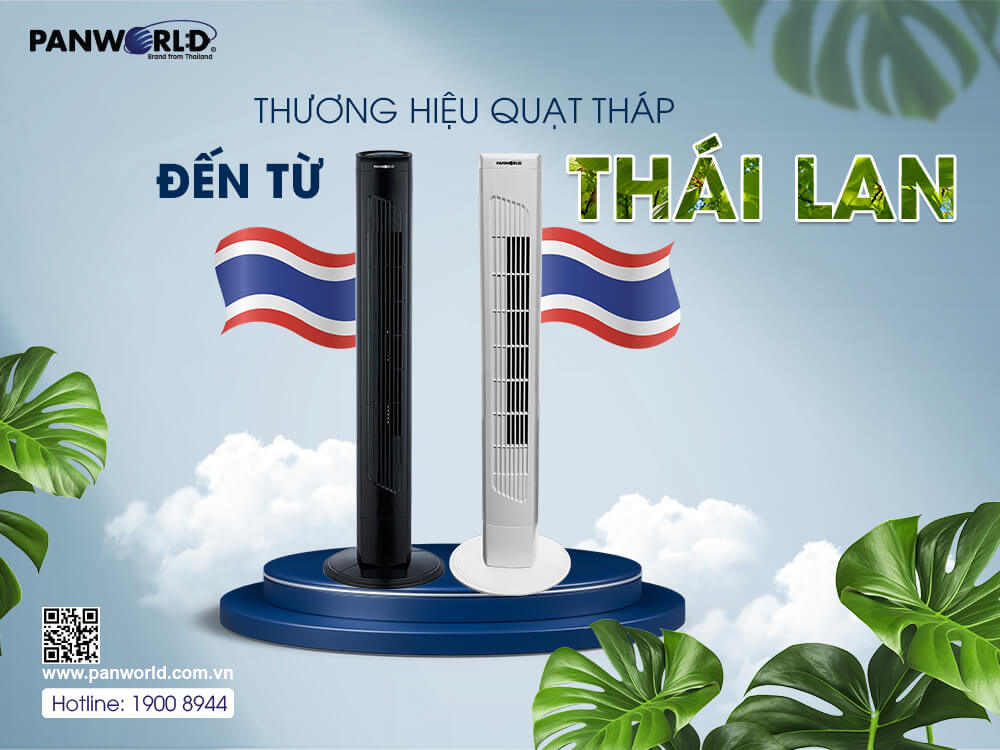 Quạt Tháp Không Cánh Cao Cấp Eco Chill Panworld PW-2213